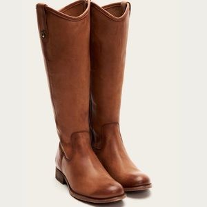 Frye Boots- Size 6 Melissa Inside Zip
